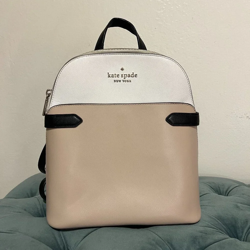 Kate Spade Staci Saffiano Backpack - Picture 1 of 3